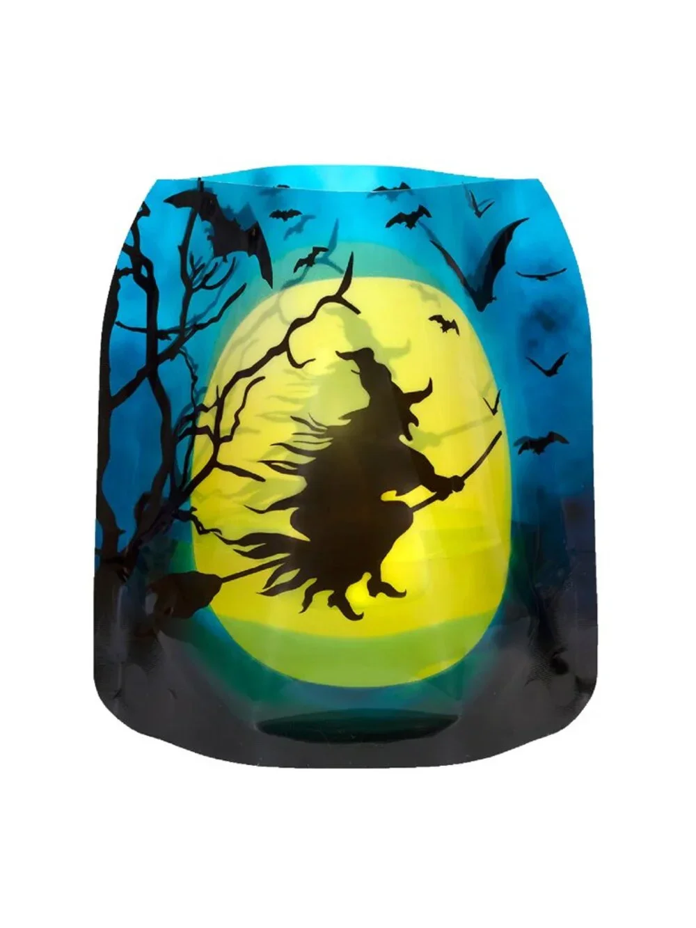 Custom Halloween Luminary Lantern 8 Luminaries & 8 Water-Activated LED Candles